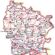Карта дорог луганской области подробная с селами
